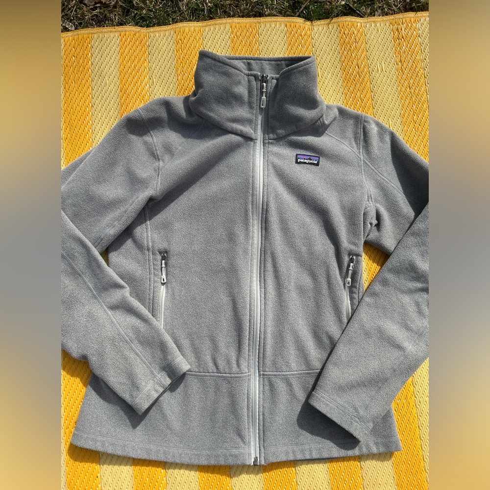 Patagonia Gray Full-Zip Sweatshirt